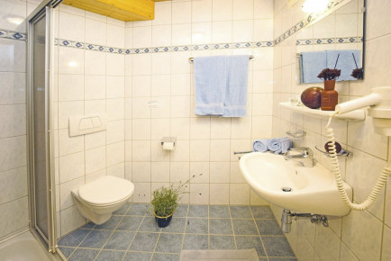 Badezimmer - Ferienwohnung Edelweiß, Flachau