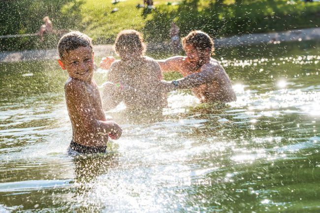 Schwimmen - Sommerurlaub in Flachau, Salzburger Land