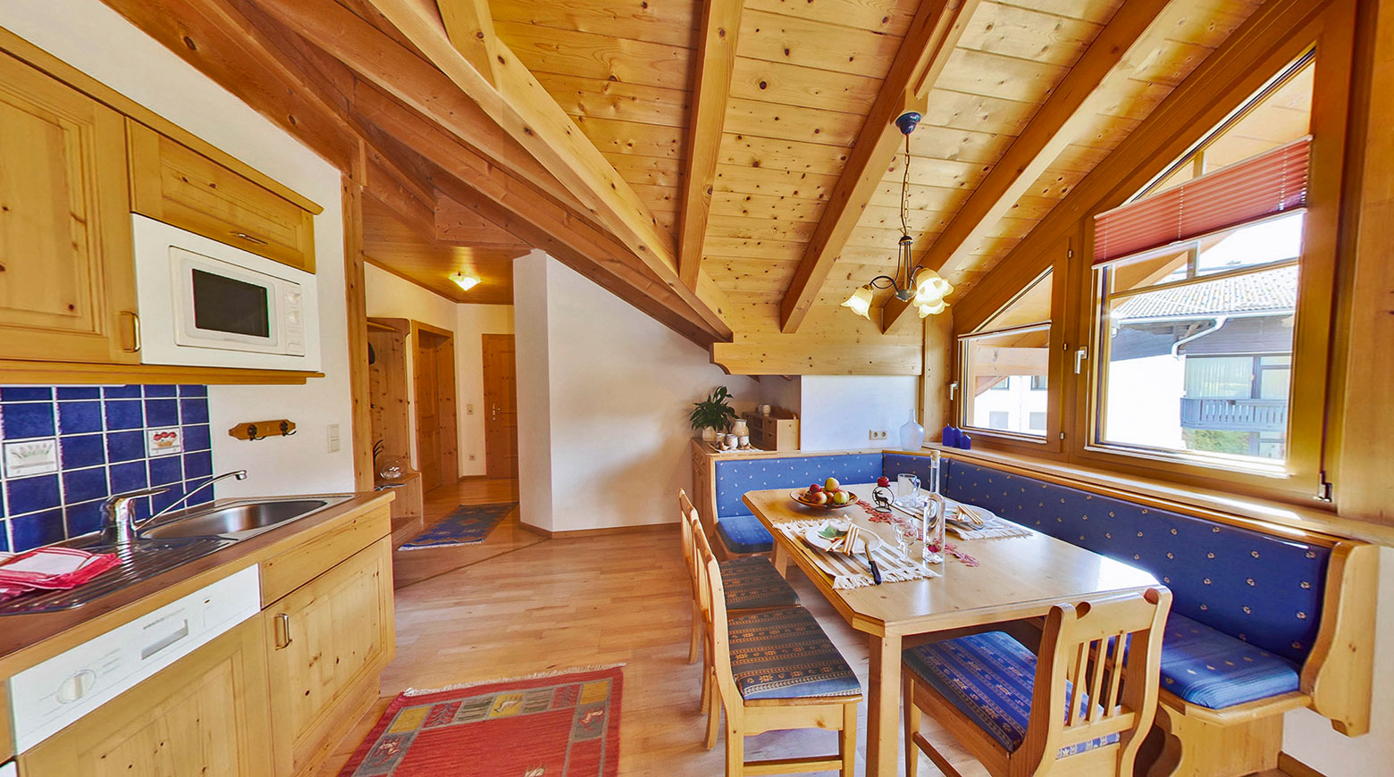 Wohnzimmer - Ferienwohnung Himmelreich, Flachau